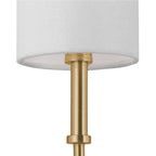 Remington 6 Light Linear Chandelier 44", Satin Brass