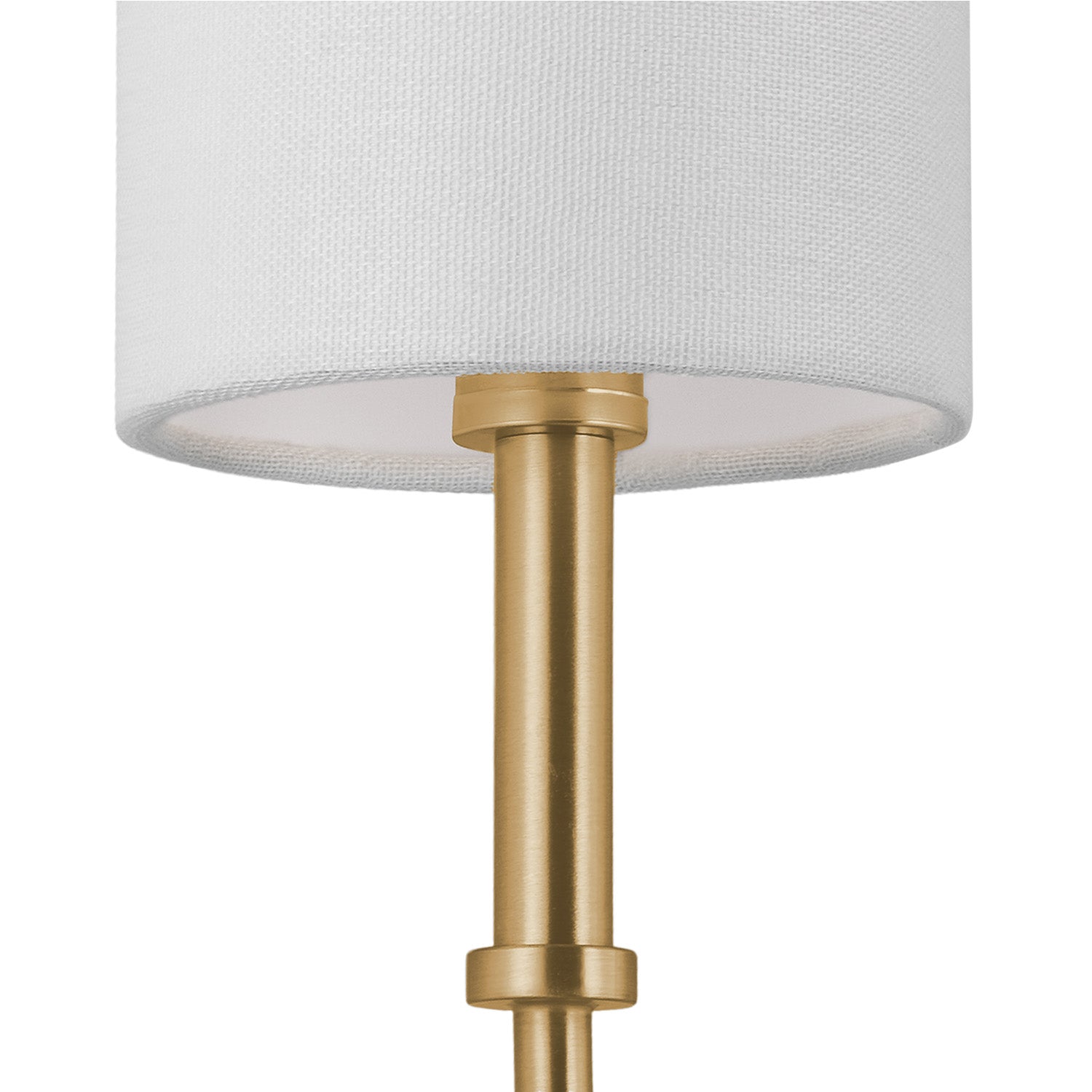 Remington 6 Light Linear Chandelier 44", Satin Brass