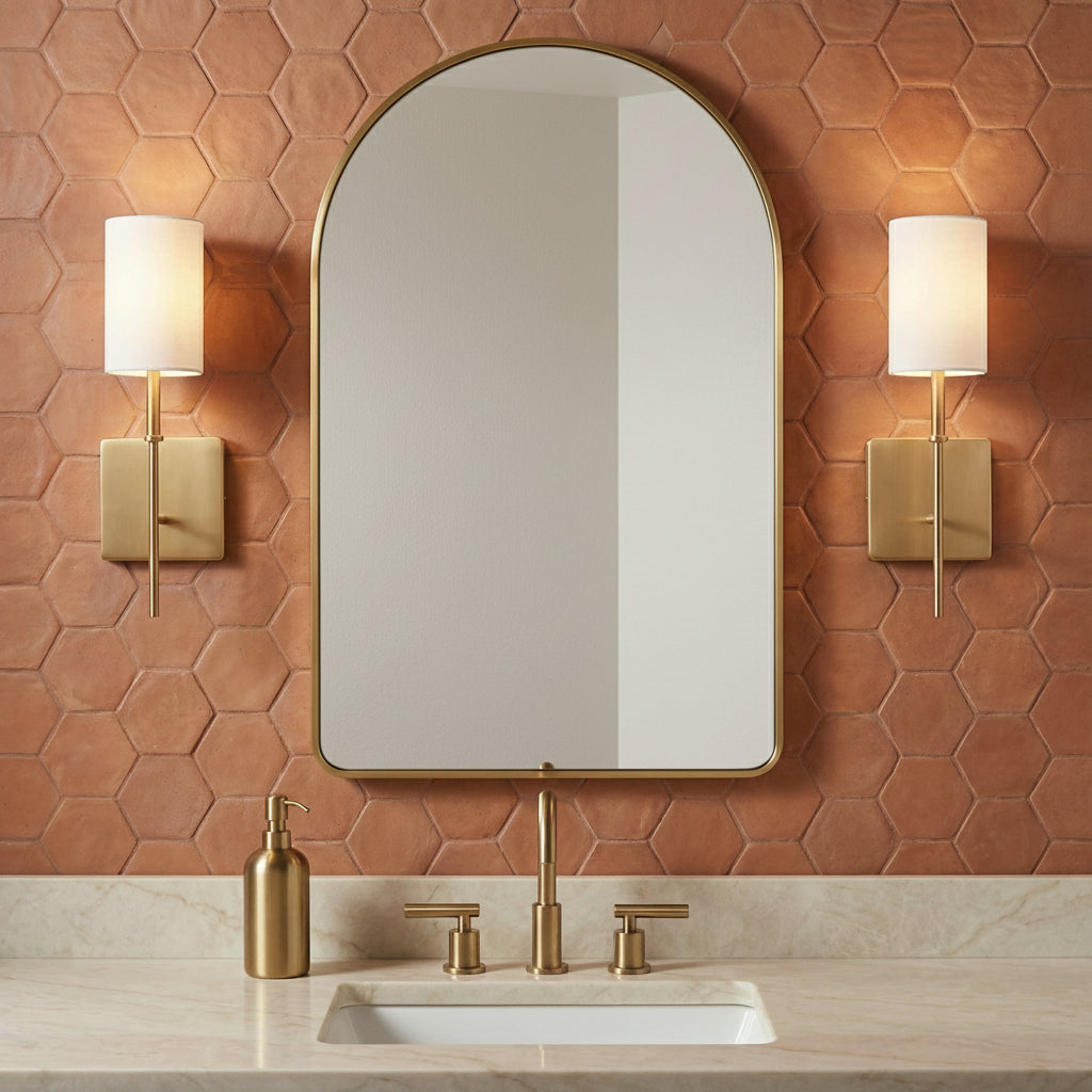Remington Wall Sconce 15", Satin Brass