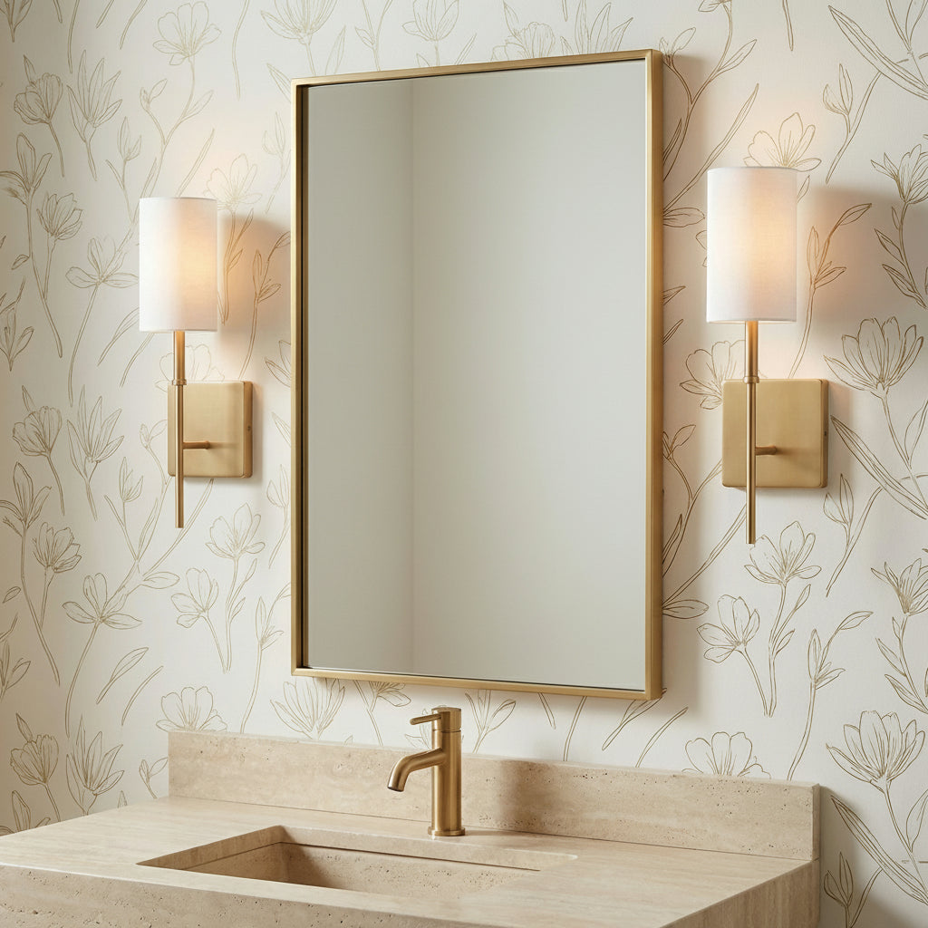 Remington Wall Sconce 15", Satin Brass