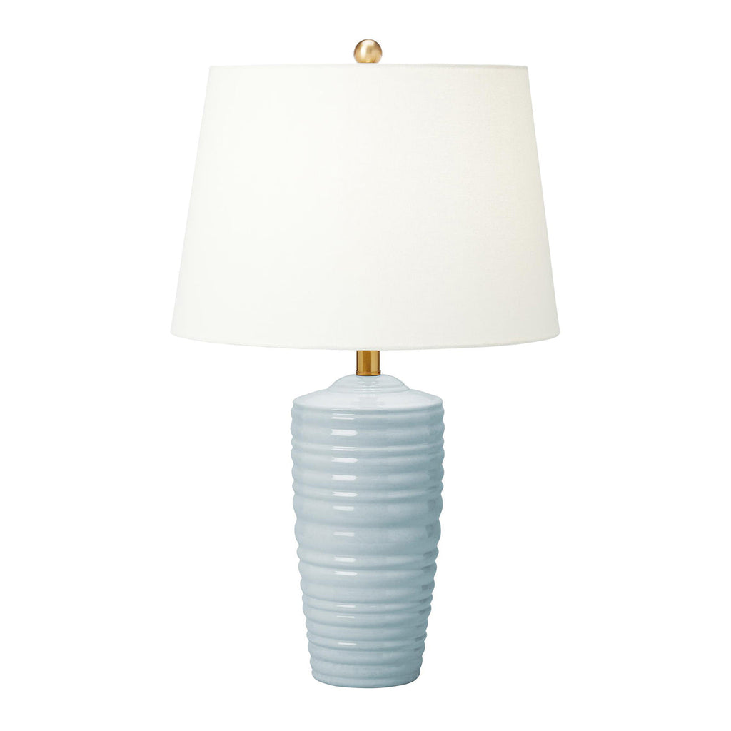 Joyce Table Lamp 28", Baby Blue