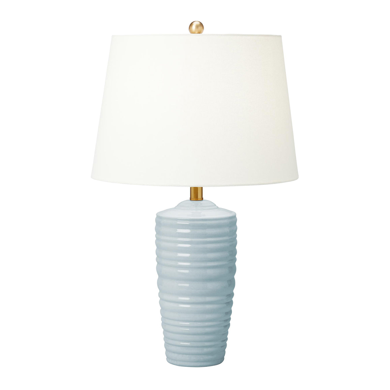 Joyce Table Lamp 28", Baby Blue