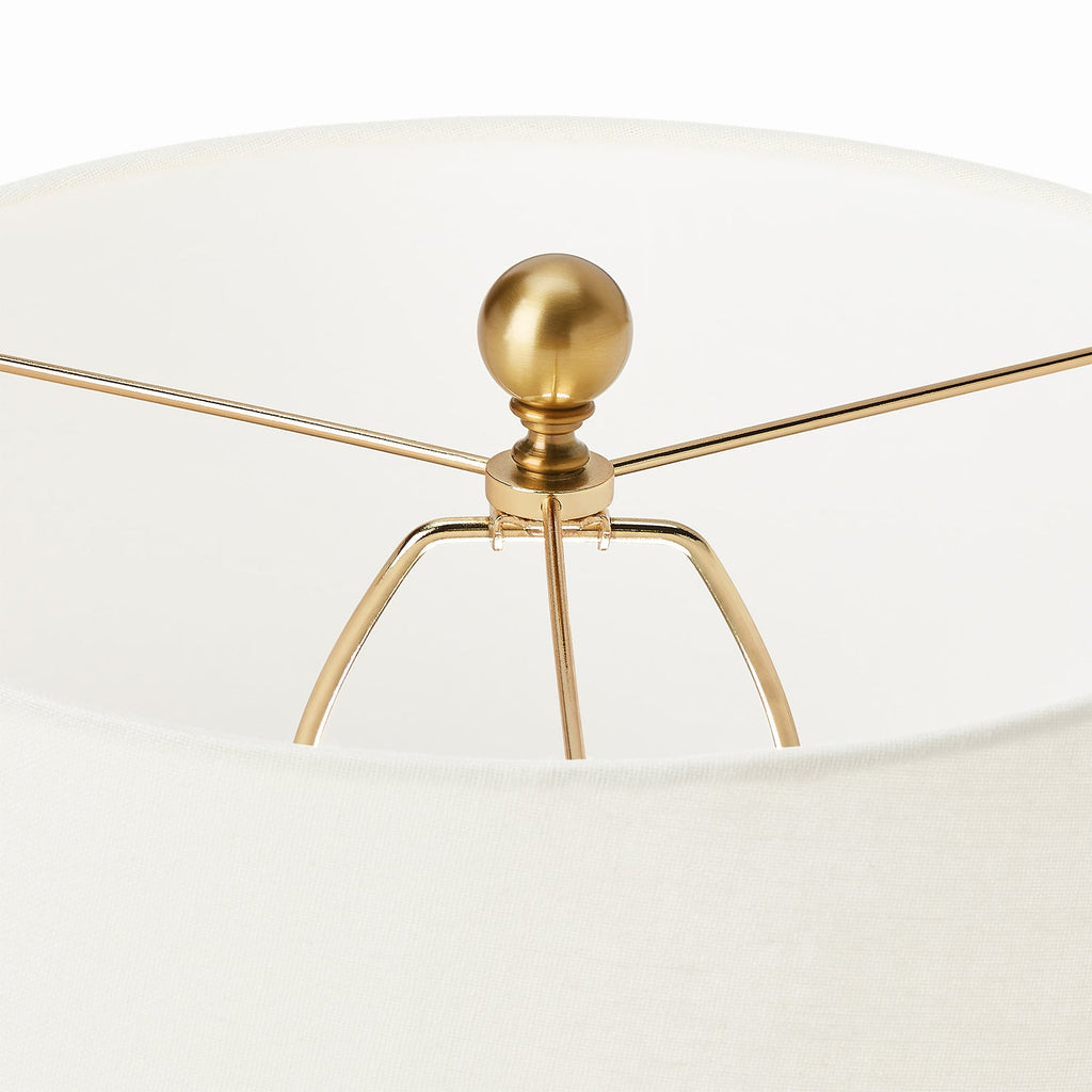 Joyce Table Lamp 28", Textured White