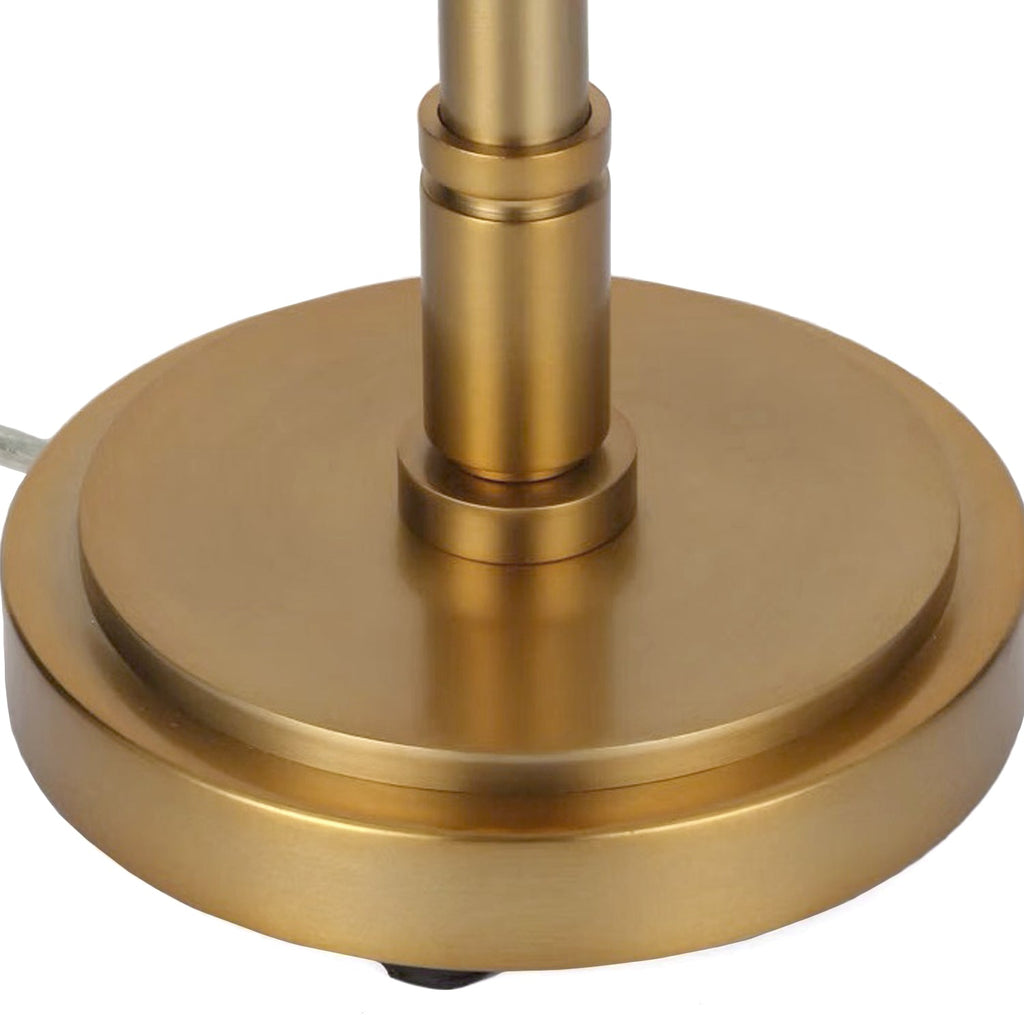 Petra Buffet Lamp 27", Modern Brass