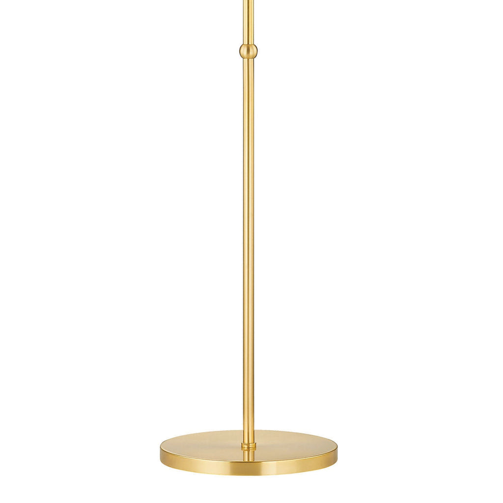 Mayfair Floor Lamp 64", Aged Brass