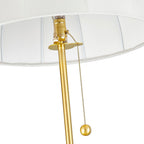 Mayfair Floor Lamp 64", Aged Brass