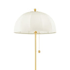 Mayfair Floor Lamp 64", Aged Brass