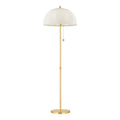 Mayfair Floor Lamp 64", Aged Brass