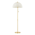 Mayfair Floor Lamp 64", Aged Brass