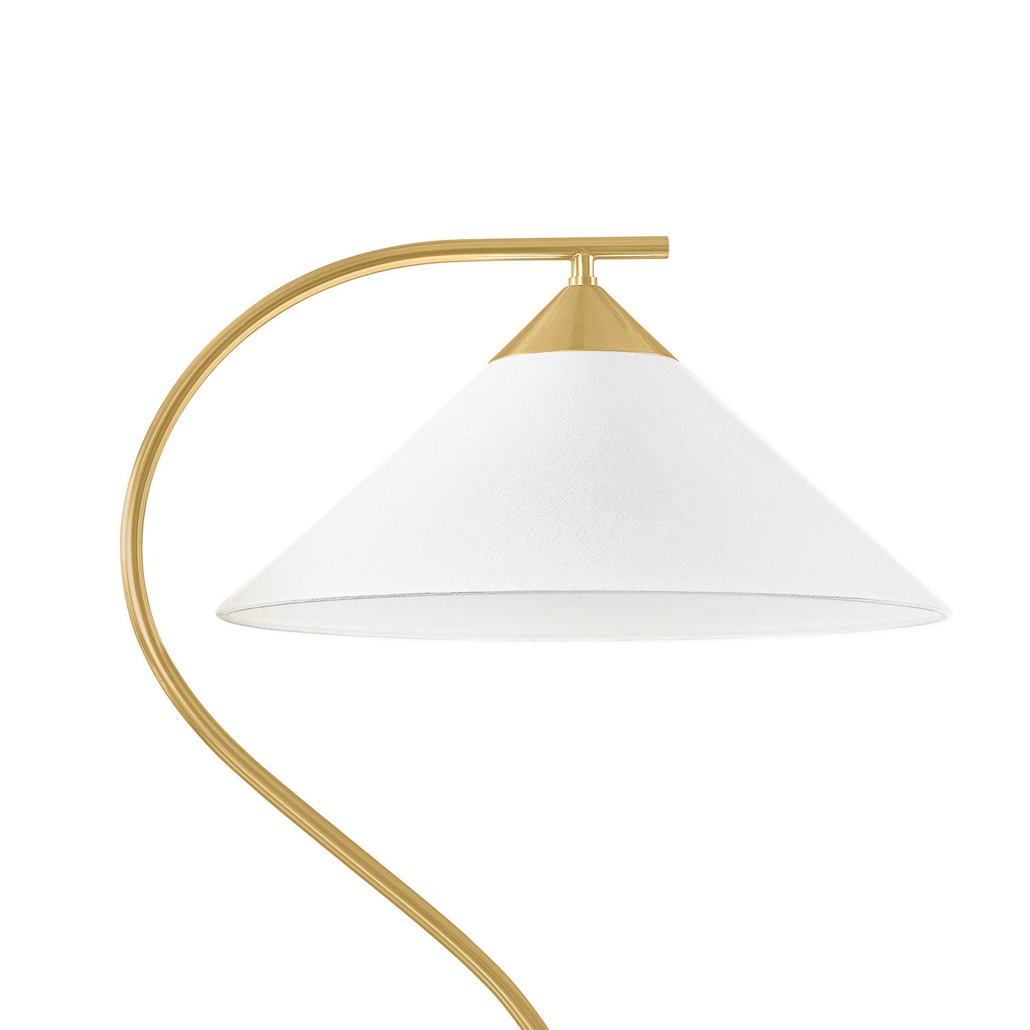 Seraphina Floor Lamp 63", Aged Brass