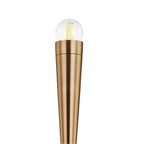 Camellia 2 Light Wall Sconce 34", Patina Brass