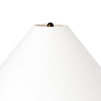 Andrea Table Lamp 27", Whitewashed Ceramic