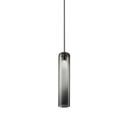 Long Tube Glass Pendant Light