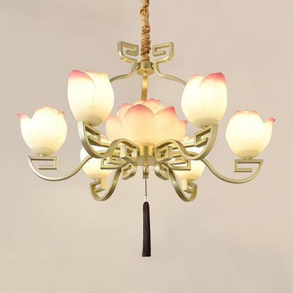 Lotus Bloom Chandelier