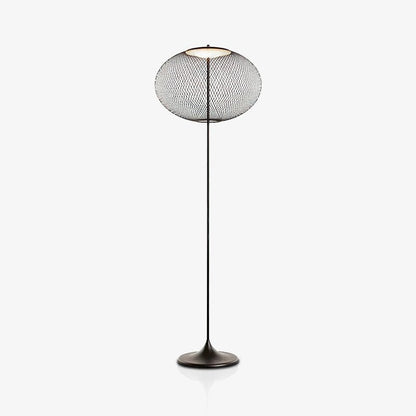 Metallic Meshwork Floor Lamp