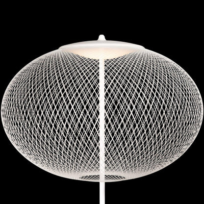 Metallic Meshwork Floor Lamp