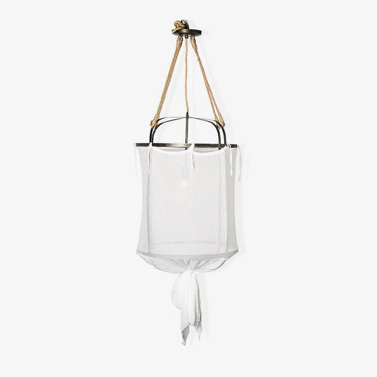 Provence Linen Pendant Light