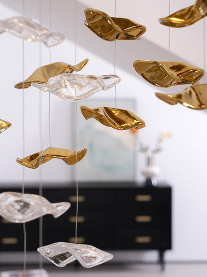 Tidal Stair Chandelier