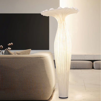 Vase Fabric Floor Lamp